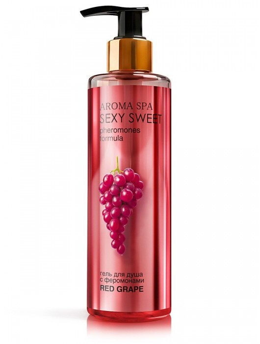 Гель для душа с феромонами и ароматом винограда Red Grape - 200 мл. -  - Магазин феромонов в Новосибирске