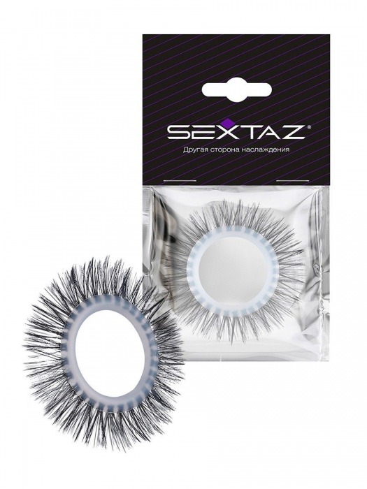 Круглое эрекционное кольцо с длинными «ресничками» - Sextaz - в Новосибирске купить с доставкой