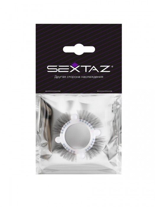 Эластичное кольцо с «ресничками» и 4 шариками - Sextaz - в Новосибирске купить с доставкой
