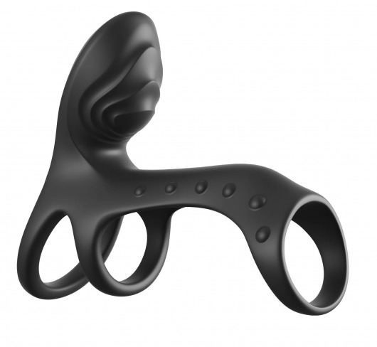 Черная насадка на пенис Ultimate Couples Cage Pro - Pipedream - в Новосибирске купить с доставкой