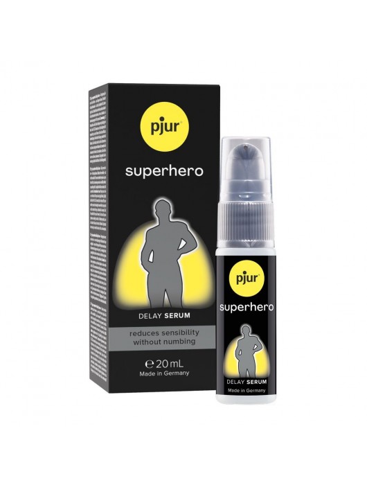 Пролонгатор-сыворотка pjur Superhero Delay Serum - 20 мл. - Pjur - купить с доставкой в Новосибирске