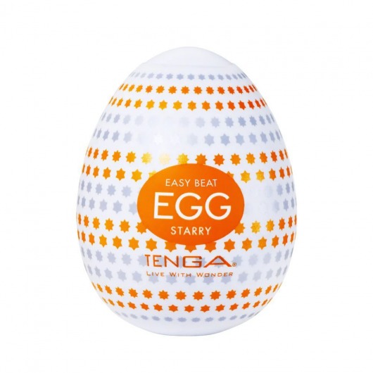 Мастурбатор-яйцо Tenga Egg Starry - Tenga - в Новосибирске купить с доставкой