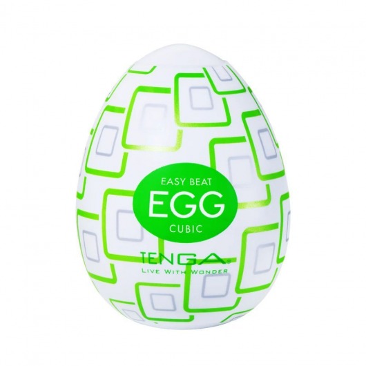 Мастурбатор-яйцо Tenga Egg Cubic - Tenga - в Новосибирске купить с доставкой
