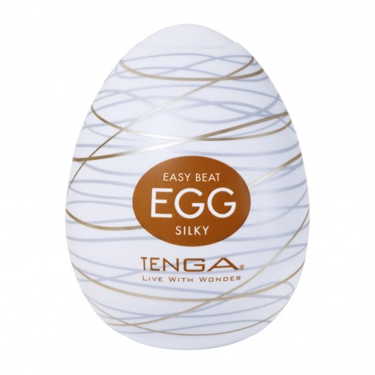 Мастурбатор-яйцо Tenga Egg Silky - Tenga - в Новосибирске купить с доставкой