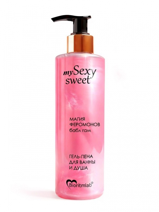 Гель-пена для ванны и душа Sexy Sweet с феромонами и ароматом бабл-гам - 200 мл. -  - Магазин феромонов в Новосибирске