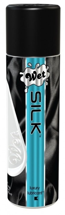 Гибридный водно-силиконовый лубрикант Wet Silk - 91 мл. - Wet International Inc. - купить с доставкой в Новосибирске