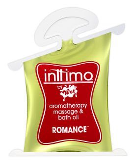 Масло для массажа Inttimo Romance с ароматом кедра и пачули - 10 мл. - Wet International Inc. - купить с доставкой в Новосибирске
