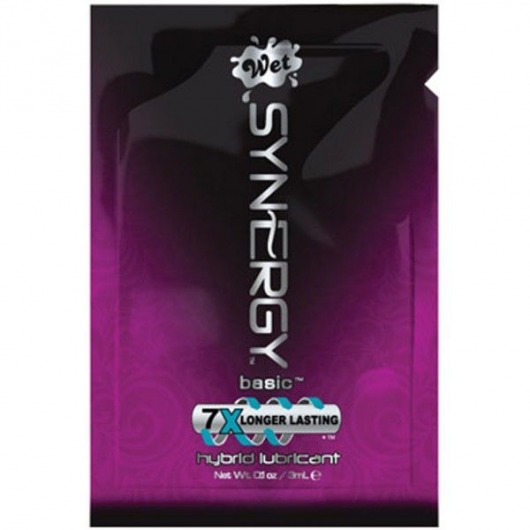 Гибридный лубрикант Wet Synergy Basic - 3 мл. - Wet International Inc. - купить с доставкой в Новосибирске