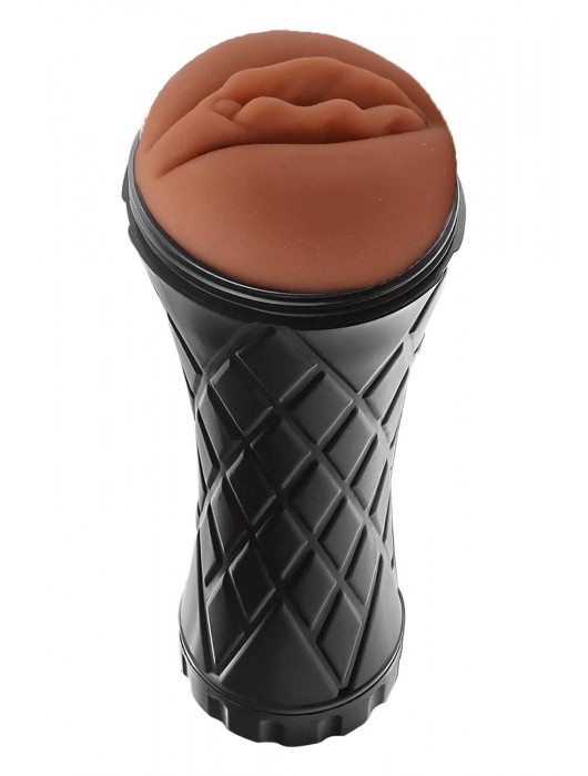 Коричневый мастурбатор-вагина Marly - Dream Toys - в Новосибирске купить с доставкой