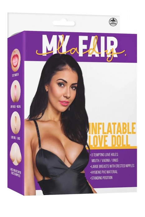 Телесная надувная секс-кукла с 3 любовными отверстиями - NMC - в Новосибирске купить с доставкой