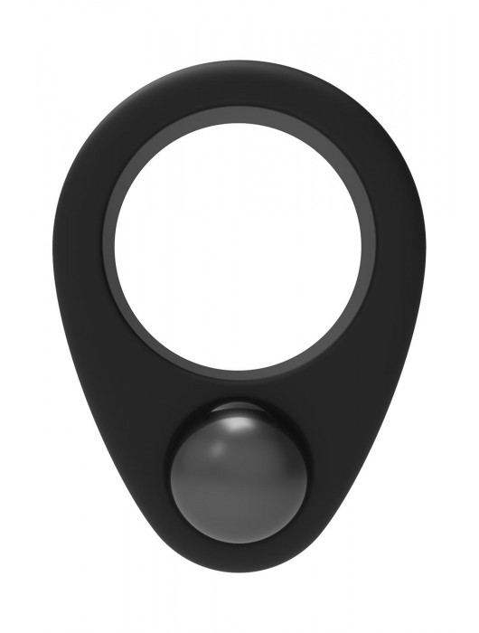 Черное эрекционное кольцо Cockring Single Weight - Dream Toys - в Новосибирске купить с доставкой