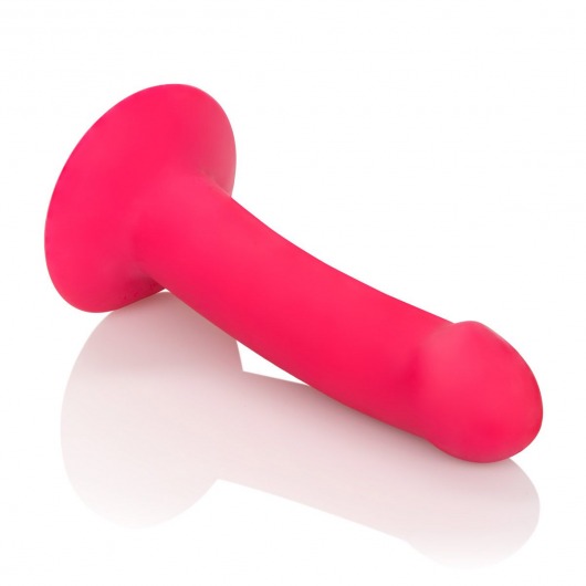 Розовый перезаряжаемый фаллоимитатор Luxe Touch-Sensitive Vibrator - 17,5 см. - California Exotic Novelties