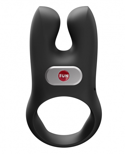 Черное эрекционное виброкольцо Nos - Fun Factory - в Новосибирске купить с доставкой