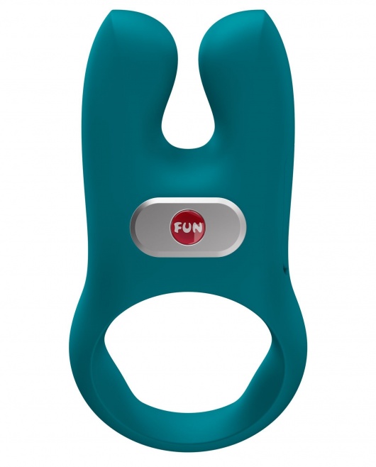 Зеленое эрекционное виброкольцо Nos - Fun Factory - в Новосибирске купить с доставкой