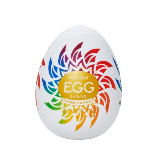 Мастурбатор-яйцо Tenga Egg Shiny II Pride Edition - Tenga - в Новосибирске купить с доставкой