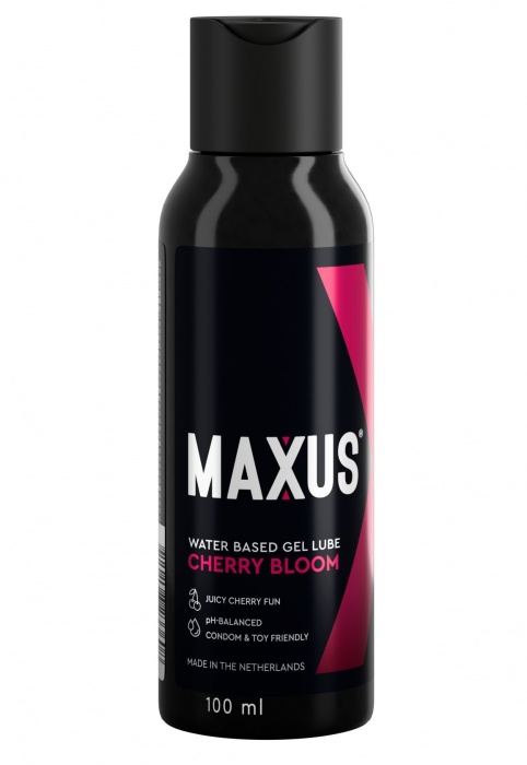 Лубрикант на водной основе MAXUS Cherry Bloom - 100 мл. - Maxus - купить с доставкой в Новосибирске