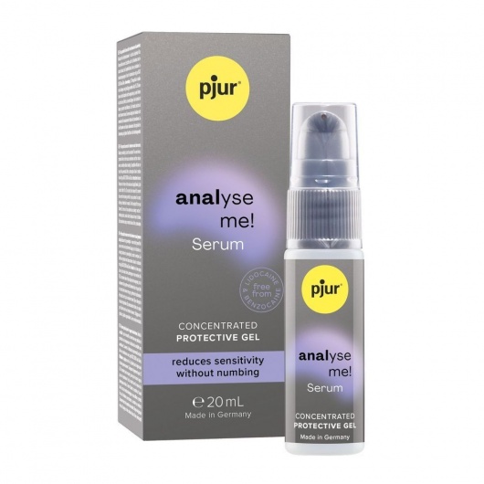 Расслабляющая анальная сыворотка pjur Analyse Me Serum - 20 мл. - Pjur - купить с доставкой в Новосибирске