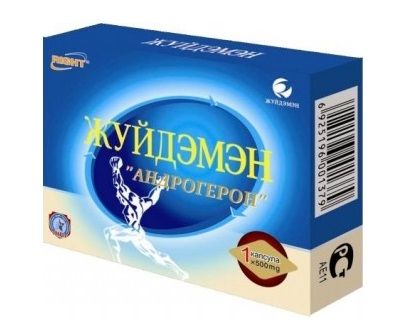 Биологически активная добавка к пище  Андрогерон  - 1 капсула (500 мг.) - Виктория-Райт - купить с доставкой в Новосибирске