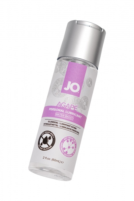 Лубрикант на водной основе для женщин JO AGAPE LUBRICANT ORIGINAL - 60 мл. - System JO - купить с доставкой в Новосибирске