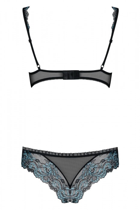 Сексуальный комплект Amanta с двухцветным кружевом - Obsessive купить с доставкой