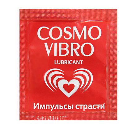Пробник женского стимулирующего лубриканта на силиконовой основе Cosmo Vibro - 3 гр. - Биоритм - купить с доставкой в Новосибирске