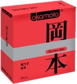 Ультратонкие презервативы OKAMOTO Skinless Skin Super thin - 3 шт. - Okamoto - купить с доставкой в Новосибирске