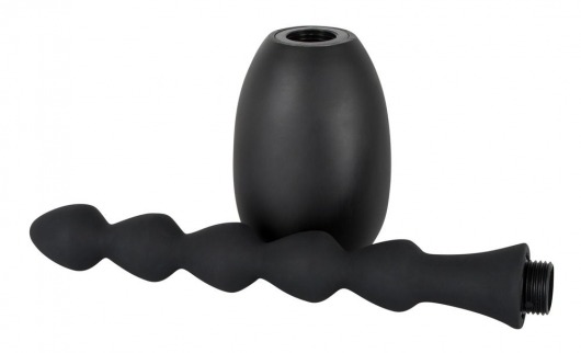 Анальный душ-стимулятор Black Velvets - Orion - купить с доставкой в Новосибирске