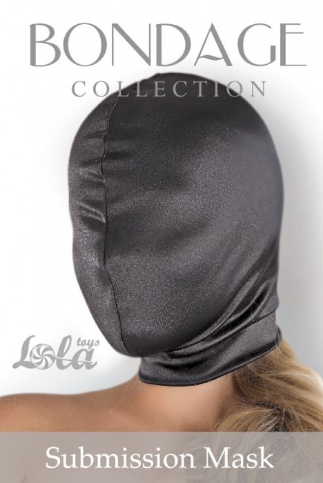 Глухая шлем-маска Submission Mask - Lola toys - купить с доставкой в Новосибирске