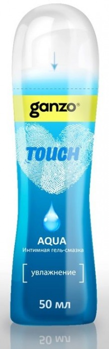 Нейтральный лубрикант на водной основе Ganzo Aqua - 50 мл. - Ganzo - купить с доставкой в Новосибирске