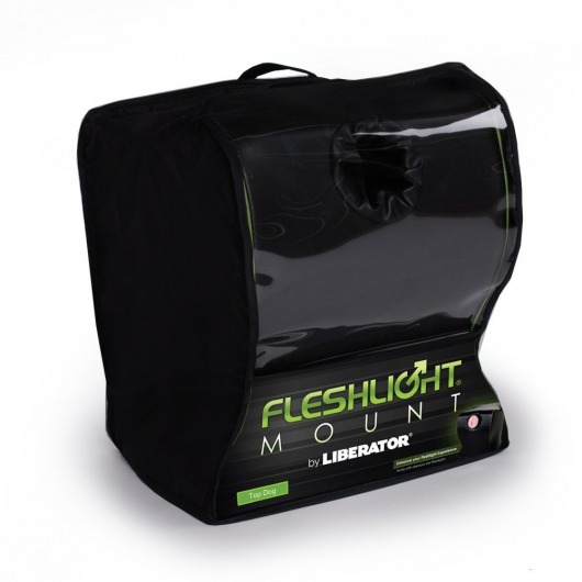 Чёрная подушка для фиксации мастурбаторов от Fleslight - Liberator Retail Fleshlight Top Dog - Liberator - в Новосибирске купить с доставкой