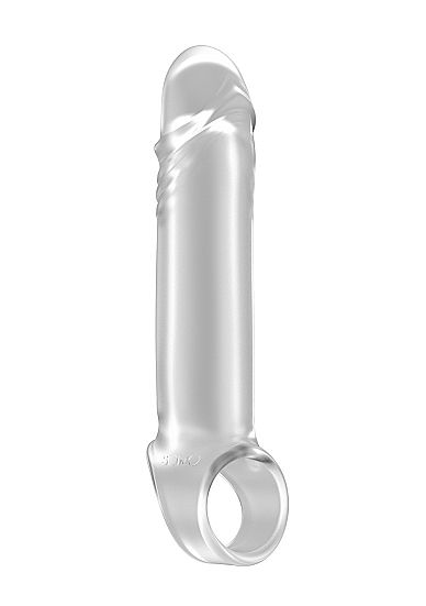 Прозрачная удлиняющая насадка Stretchy Penis Extension No.31 - Shots Media BV - в Новосибирске купить с доставкой