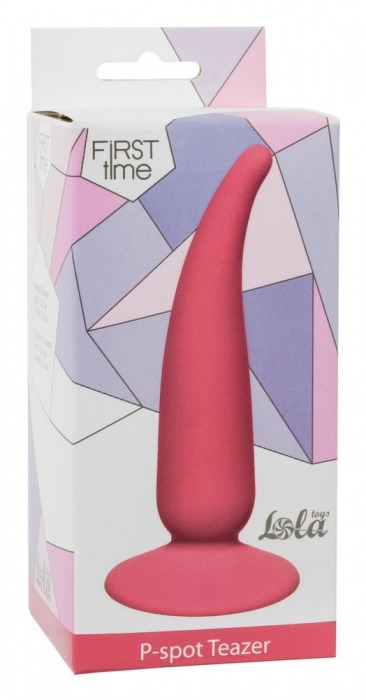 Розовая анальная пробка P-spot Teazer Pink - 12,2 см. - Lola Games - в Новосибирске купить с доставкой