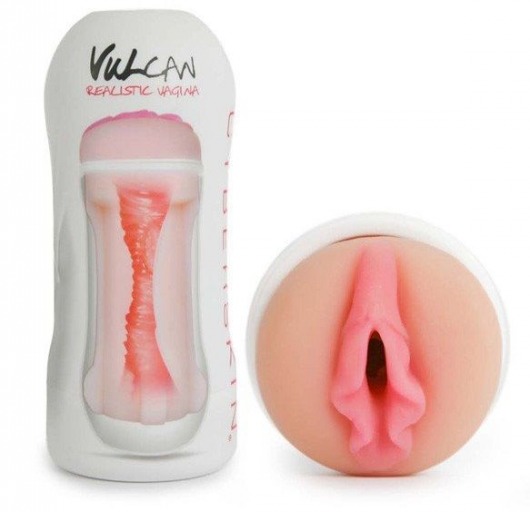 Мастурбатор-вагина в тубе Vulcan Realistic Vagina - Topco Sales - в Новосибирске купить с доставкой