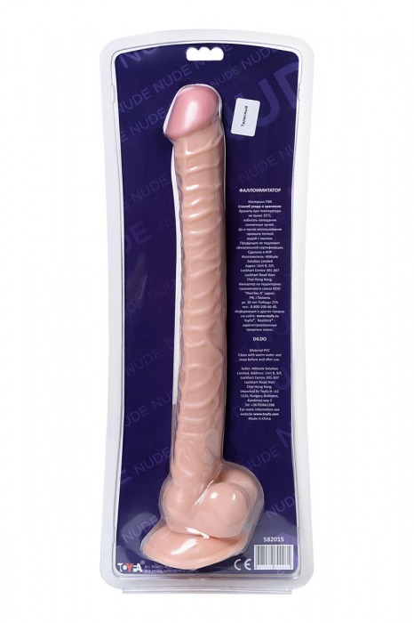 Экстра длинный фаллоимитатор - 34,5 см. - ToyFa