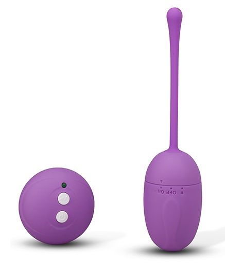 Фиолетовое виброяичко с ДУ REMOTE CONTROL EGG PURPLE - Seven Creations