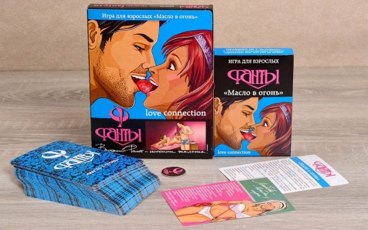 Эротическая игра  Фанты - Масло в огонь  (серия  Рецепты страсти ) - Фанты - купить с доставкой в Новосибирске