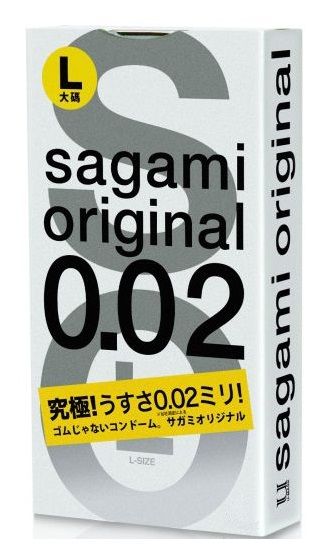 Презервативы Sagami Original L-size увеличенного размера - 3 шт. - Sagami - купить с доставкой в Новосибирске