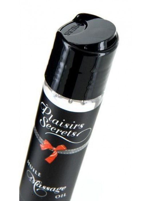 Массажное масло с ароматом кокоса Huile de Massage Gourmande Coco - 59 мл. - Plaisir Secret - купить с доставкой в Новосибирске