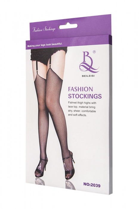 Чулки-сетка без резинки для ношения под пояс - Beileisi купить с доставкой