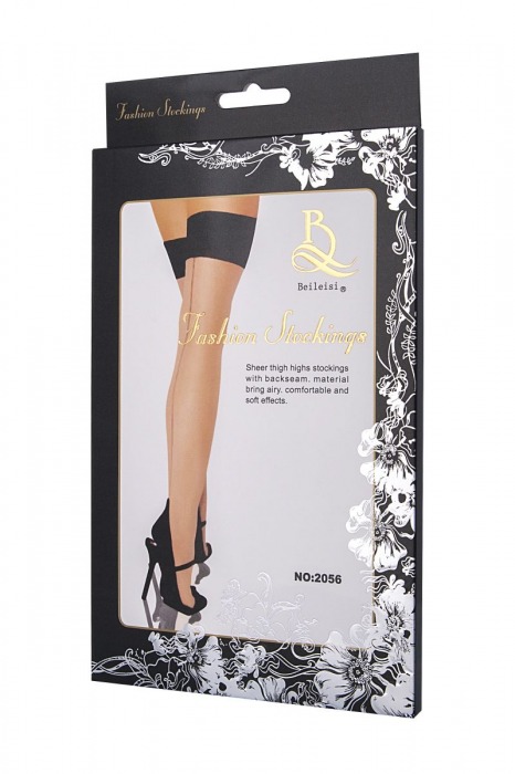 Матовые чулки со стрелкой и кубинской пяточкой - Beileisi купить с доставкой