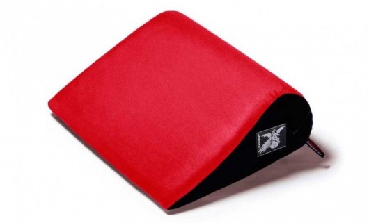 Красная малая замшевая подушка для любви Liberator Retail Jaz - Liberator - купить с доставкой в Новосибирске