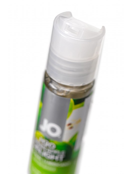 Смазка с ароматом яблока JO Flavored  Green Apple H2O - 30 мл. - System JO - купить с доставкой в Новосибирске