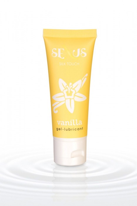 Гель-лубрикант на водной основе с ароматом ванили Silk Touch Vanilla - 50 мл. - Sexus - купить с доставкой в Новосибирске