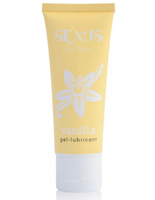 Гель-лубрикант на водной основе с ароматом ванили Silk Touch Vanilla - 50 мл. - Sexus - купить с доставкой в Новосибирске