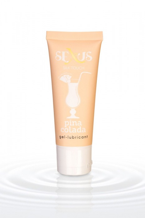 Гель-лубрикант на водной основе с ароматом Пина Колада Silk Touch Pina Colada - 50 мл. - Sexus - купить с доставкой в Новосибирске