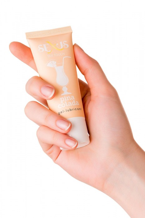 Гель-лубрикант на водной основе с ароматом Пина Колада Silk Touch Pina Colada - 50 мл. - Sexus - купить с доставкой в Новосибирске