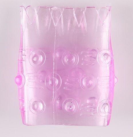 Розовая сквозная насадка  Ананасик - White Label - в Новосибирске купить с доставкой