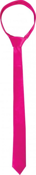 Розовая лента-галстук для бандажа Tie Me Up - Shots Media BV - купить с доставкой в Новосибирске