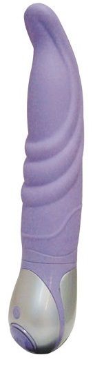 Фиолетовый вибратор Mantra из серии VIBE THERAPY - 19 см. - Vibe Therapy