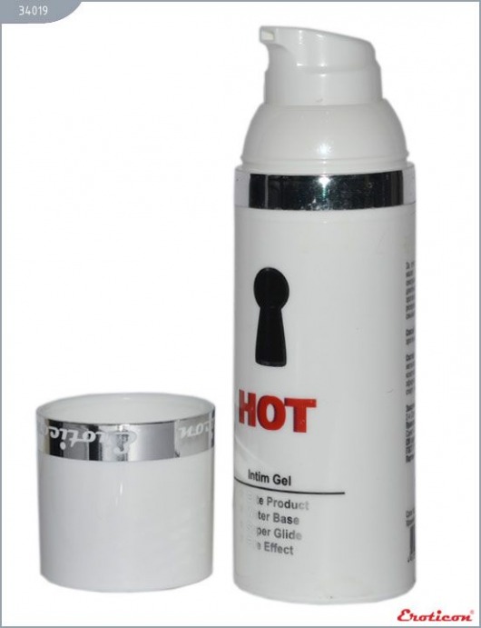 Возбуждающая гель-смазка Hot с женьшенем во флаконе с диспенсером - 50 мл. - Eroticon - купить с доставкой в Новосибирске